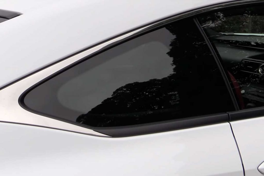 clean the glass with a good quality automotive glass cleaner and microfiber cloth