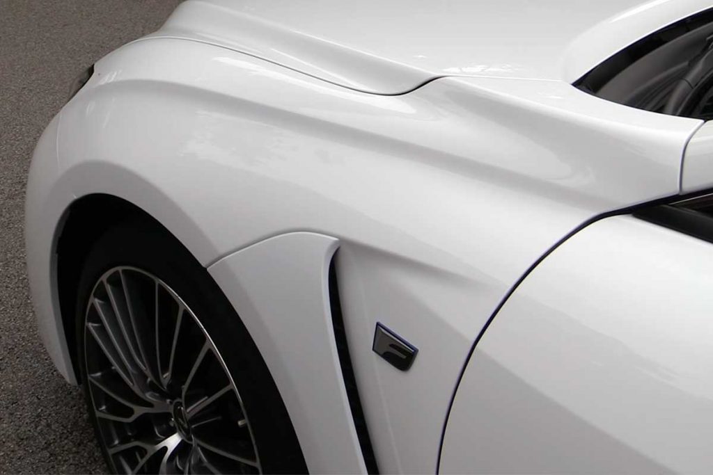 Buff the wax to a high gloss shine to add depth